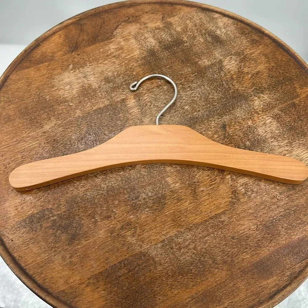 Baby GAP Hangers Beverly Hangers Wooden 12 inch LOT OF 7 Closet Clothes Coat